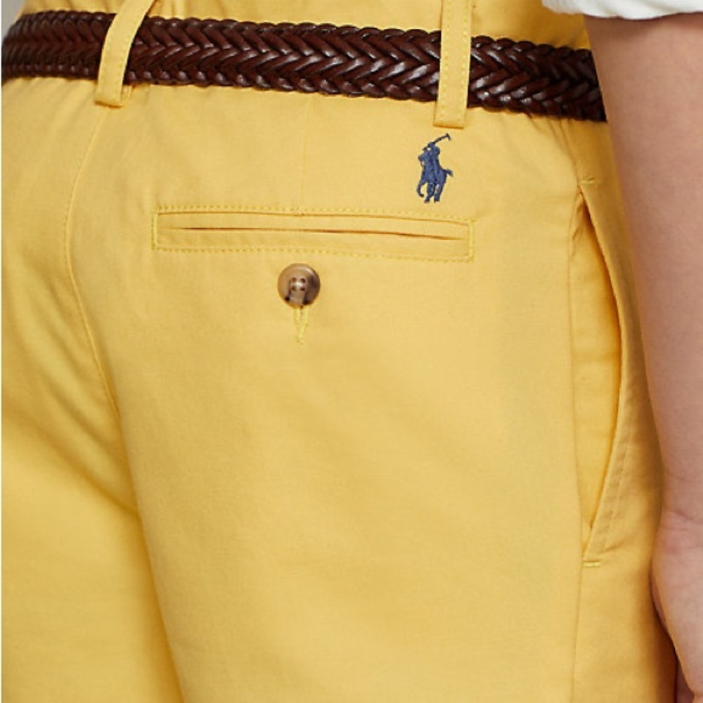 Straight Fit Flex Abrasion Twill Short YELLOW SIZE 16 - Picture 6 of 9